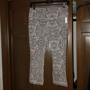 Reebok athletic cropped leggings